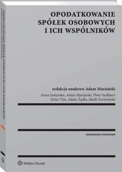 Opodatkowanie spółek osobowych i ich wspólników