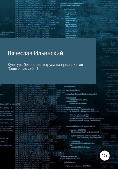 Вячеслав Ильинский — Культура безопасного труда на предприятии. «Сшито под себя!»