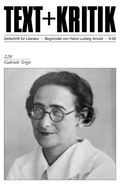 

TEXT + KRITIK 228 - Gabriele Tergit
