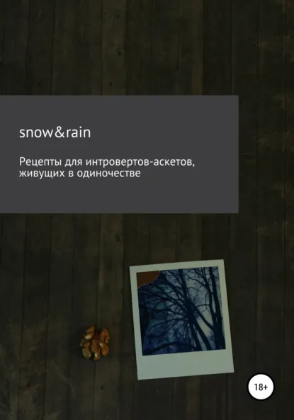 Обложка книги Рецепты для интровертов-аскетов, живущих в одиночестве, snow&rain