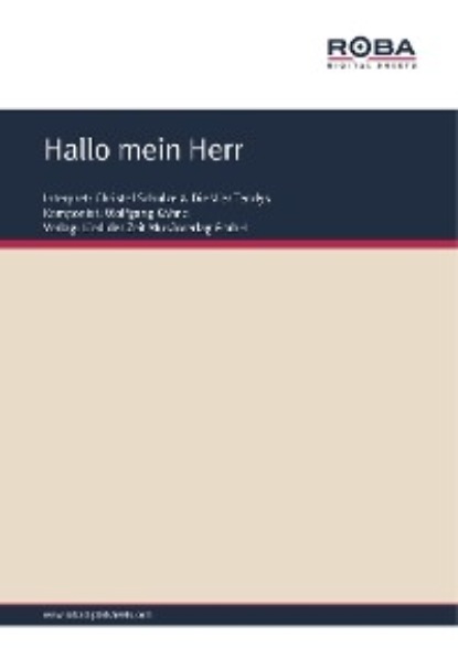 Hallo mein Herr