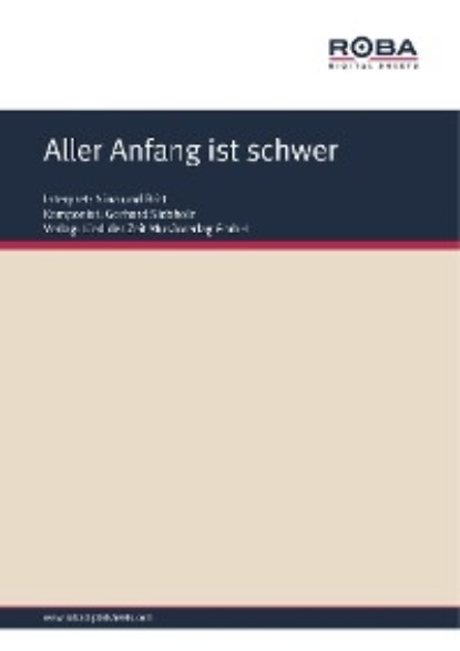 Aller Anfang ist schwer