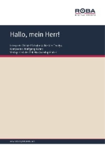 Hallo, mein Herr!