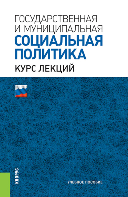 Государственная и муниципальная социальная политика. Курс лекций. (Бакалавриат, Специалитет). Учебное пособие.