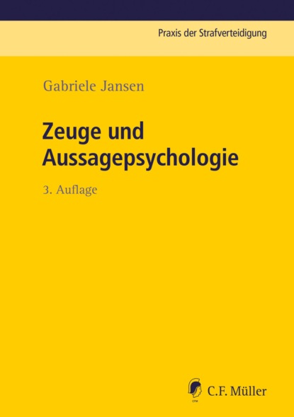 Gabriele Jansen — Zeuge und Aussagepsychologie