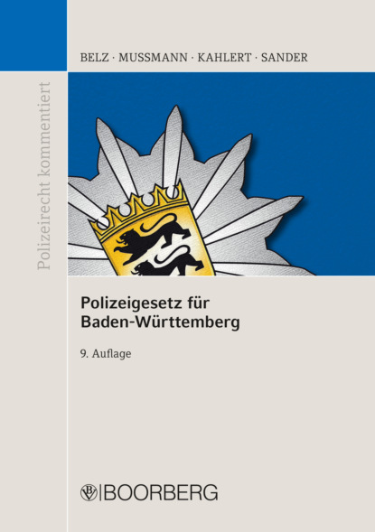 Reiner Belz — Polizeigesetz  f?r Baden-W?rttemberg