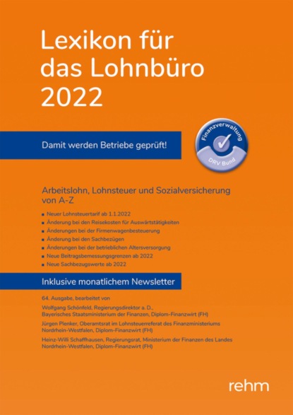 Lexikon für das Lohnbüro 2022 (E-Book EPUB)