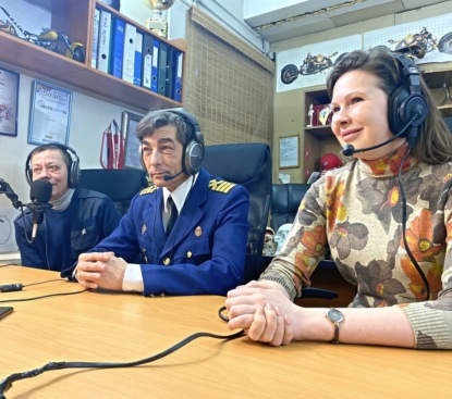 Ледокол "Красин": вчера, сегодня, завтра. Интервью.