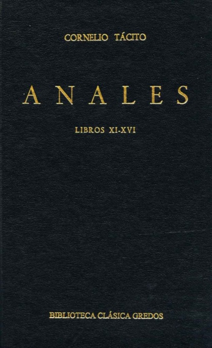 Anales. Libros XI-XVI