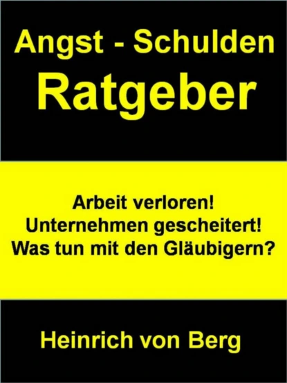 Angst - Schulden - Ratgeber