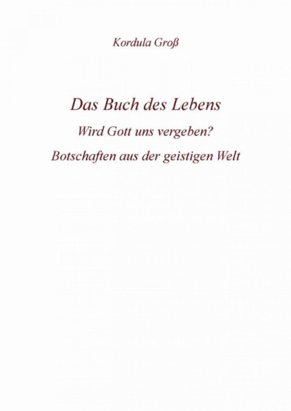 Das Buch des Lebens