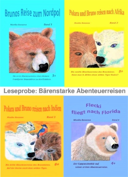 Monika Bonanno — Kinderbuchserie Bruno und Polara reisen - kostenlose Auslese