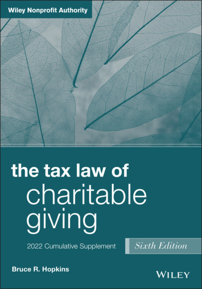 Bruce R. Hopkins — The Tax Law of Charitable Giving