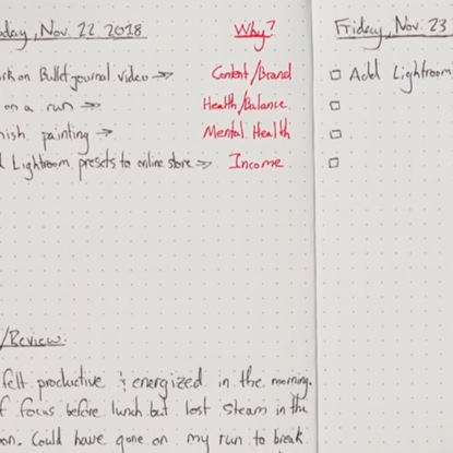 Выпуск 15 - Личная эффективность 2020 как правильно вести ежедневник Bullet Journal