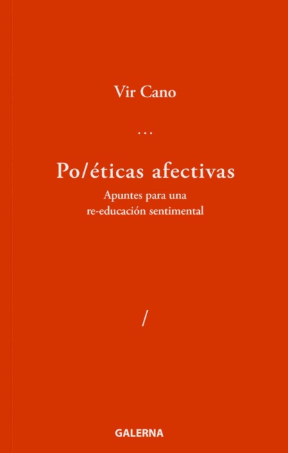 Po/éticas afectivas