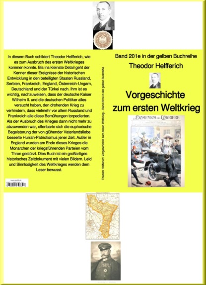 Karl Theodor Helfferich: Weltkrieg Vorgeschichte  – Band 201e in der gelben Buchreihe – bei Jürgen Ruszkowski