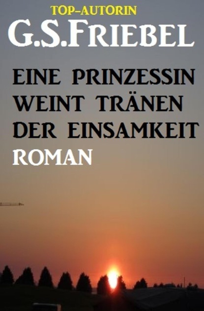 Eine Prinzessin weint Tränen in der Einsamkeit