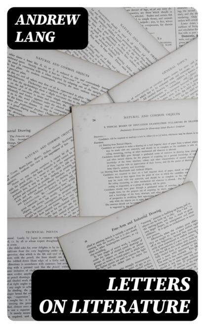 Letters on Literature