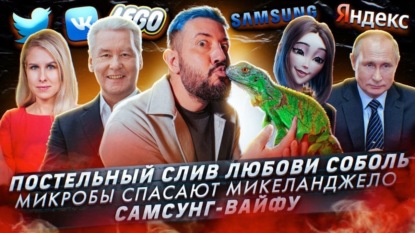 Постельный слив Любови Соболь / Микробы спасают Микеланджело / Самсунг-вайфу