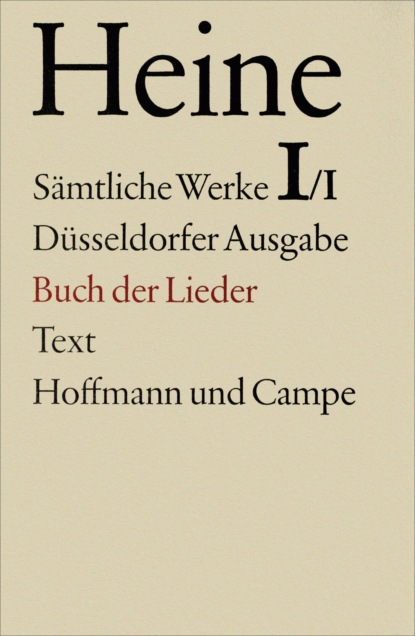 Buch der Lieder