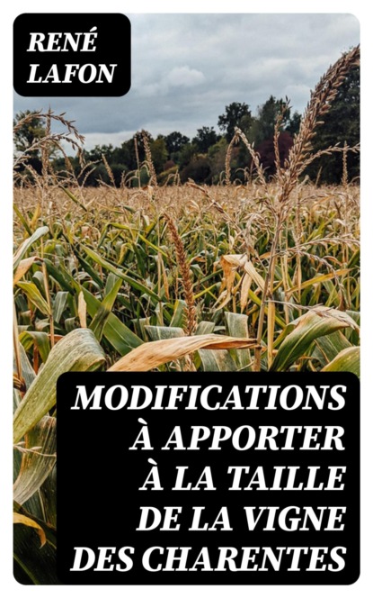 Modifications à apporter à la taille de la vigne des Charentes