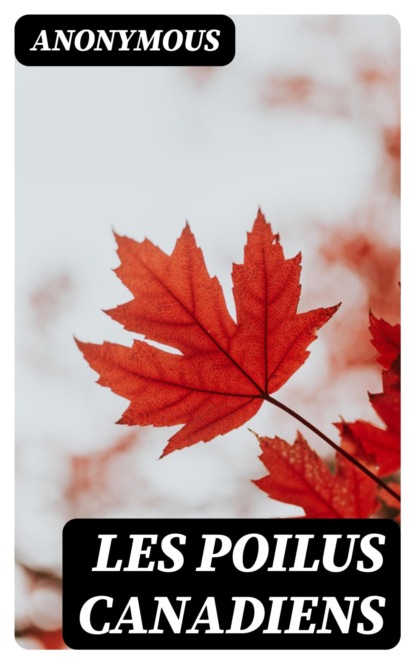Les poilus canadiens