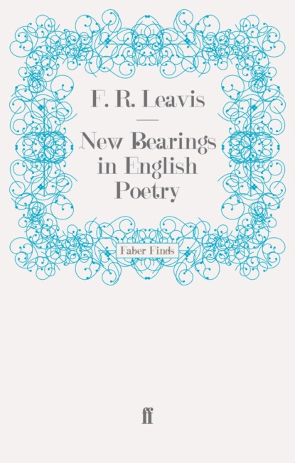 New Bearings in English Poetry