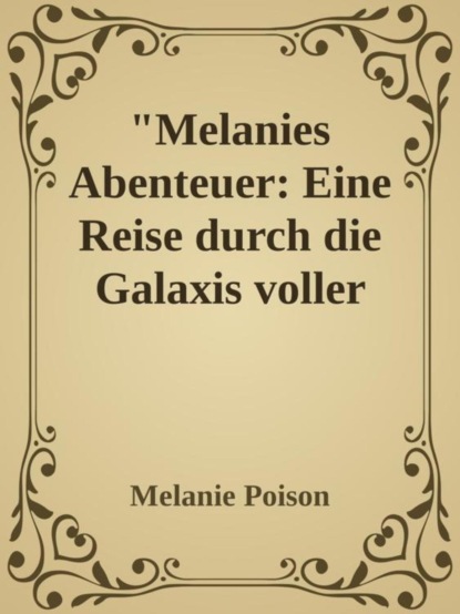 "Melanies Abenteuer: Eine Reise durch die Galaxis voller Gefahren und Liebe".