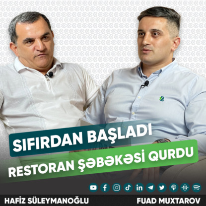 Dünya çempionu oldu, sıfırdan restoran şəbəkəsini necə qurdu? | Hafiz Suleymanoğlu