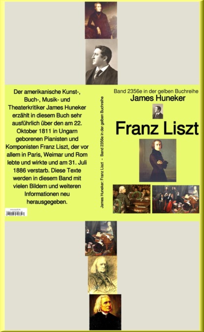 Franz Liszt  –  Band 235e in der gelben Buchreihe – bei Jürgen Ruszkowski