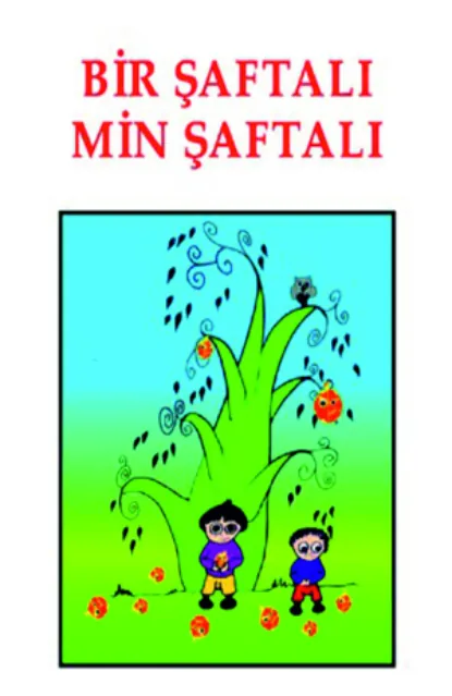 Обложка книги Bir şaftalı min şaftalı, Самед Бехранги