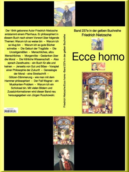 Ecco homo  –  Band 237 in der gelben Buchreihe – bei Jürgen Ruszkowski