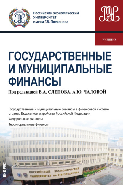 

Государственные и муниципальные финансы. (Бакалавриат). Учебник.