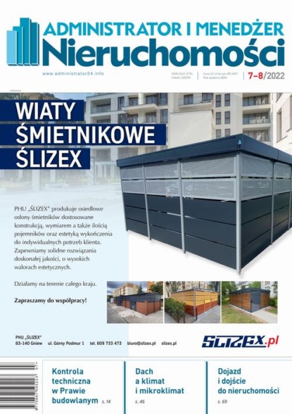 Administrator i Menedżer Nieruchomości 7-8/2022