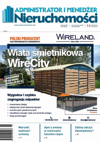 Administrator i Menedżer Nieruchomości 11/2022