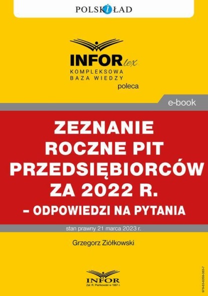 Rozliczenie roczne PIT przedsiębiorców za 2022 r. – odpowiedzi na pytania