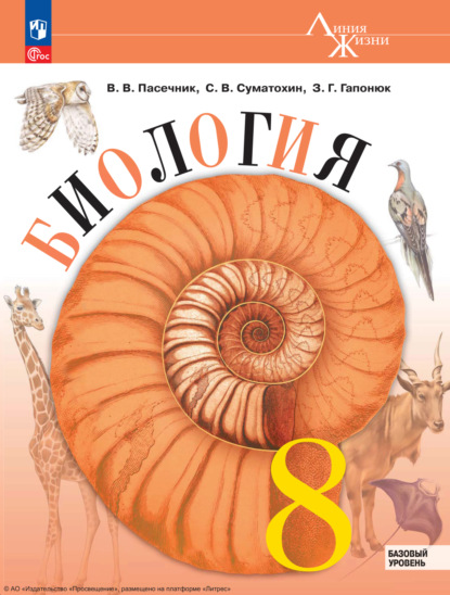 

Биология. 8 класс. Базовый уровень