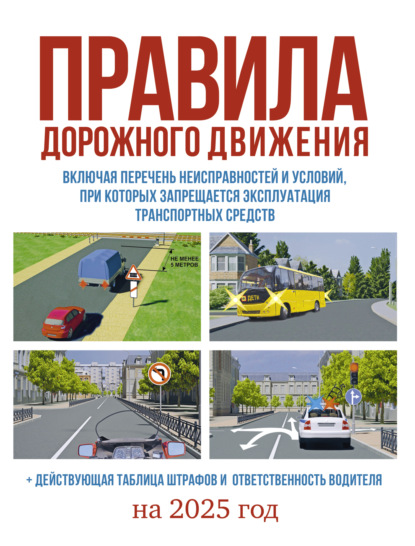Правила дорожного движения на 2025 год. Действующая таблица штрафов и ответственность водителя, включая новый перечень неисправностей и условий, при которых запрещается эксплуатация транспортных средств