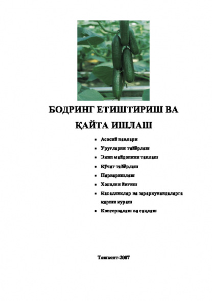 Равшан Аюпов — Бодринг етиштириш ва қайта ишлаш