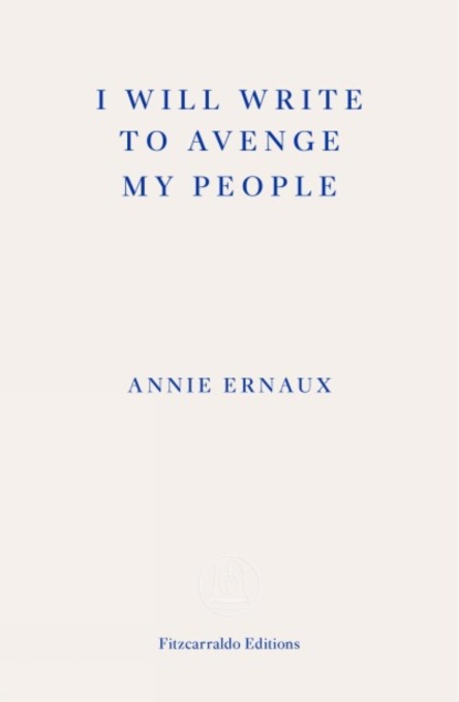 I Will Write To Avenge My People