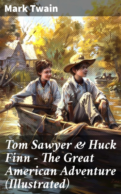 Tom Sawyer & Huck Finn – The Great American Adventure (Illustrated)