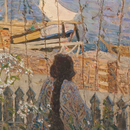 2501. Девушка и парус