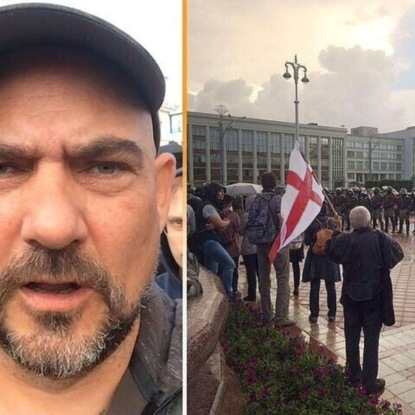 Дмитрий Стешин - в прямом эфире Радио «Комсомольская правда»: Я на площади Независимости, меня забирают в автозак