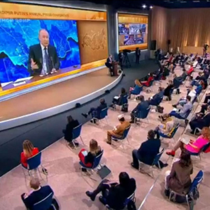 Коронавирус, вакцина, локдаун, Шнуров, Навальный, Карабах, санкции и Дзюба: полная версия пресс-конференции Владимира Путина-2020