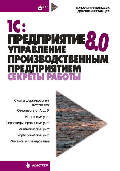 Наталья Рязанцева — 1С:Предприятие 8.0. Управление производственным предприятием. Секреты работы