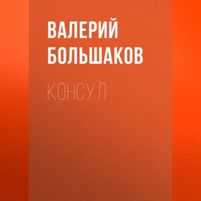 Валерий Петрович Большаков — Консул