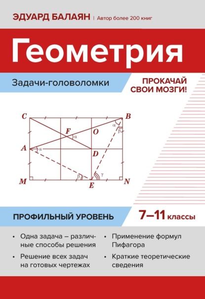 Э. Н. Балаян — Геометрия: задачи-головоломки. Прокачай свои мозги! 7–11 классы. Профильный уровень