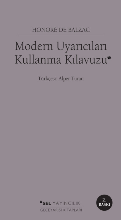 Оноре де Бальзак — Modern Uyarıcıları Kullanma Kılavuzu