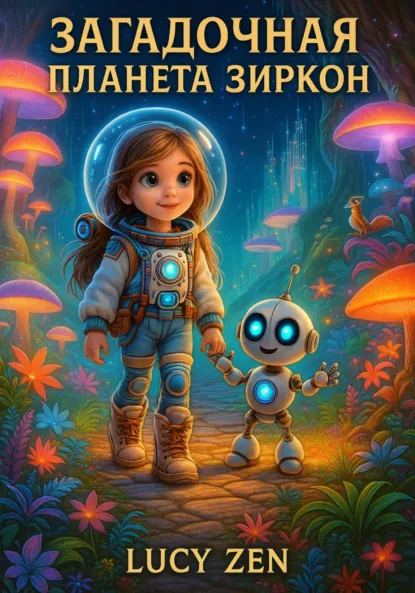 Обложка книги Загадочная планета Зиркон, Lucy Zen