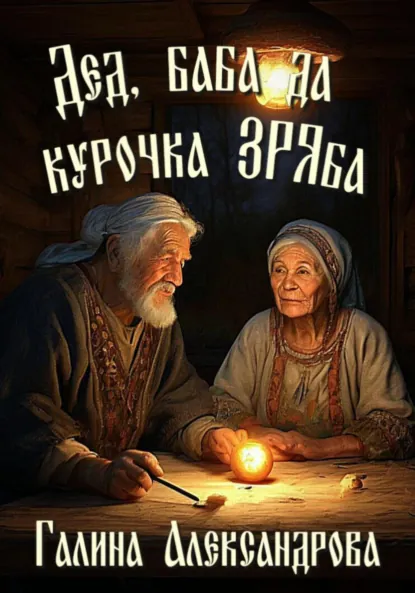 Обложка книги Дед, баба и курочка ЗРЯба, Галина Александрова